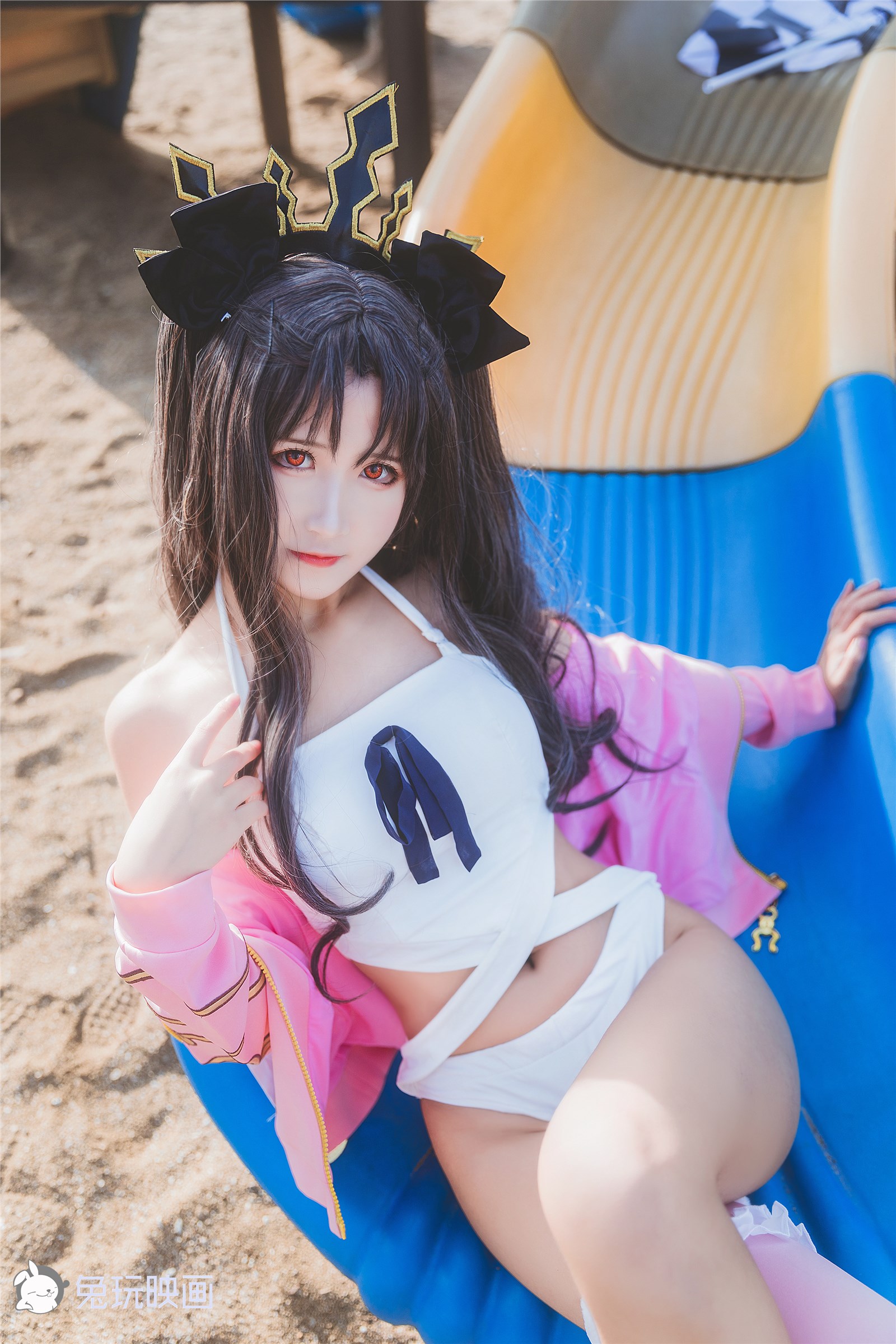 The Rabbit plays with Swimsuit Rin VOL.024(22)